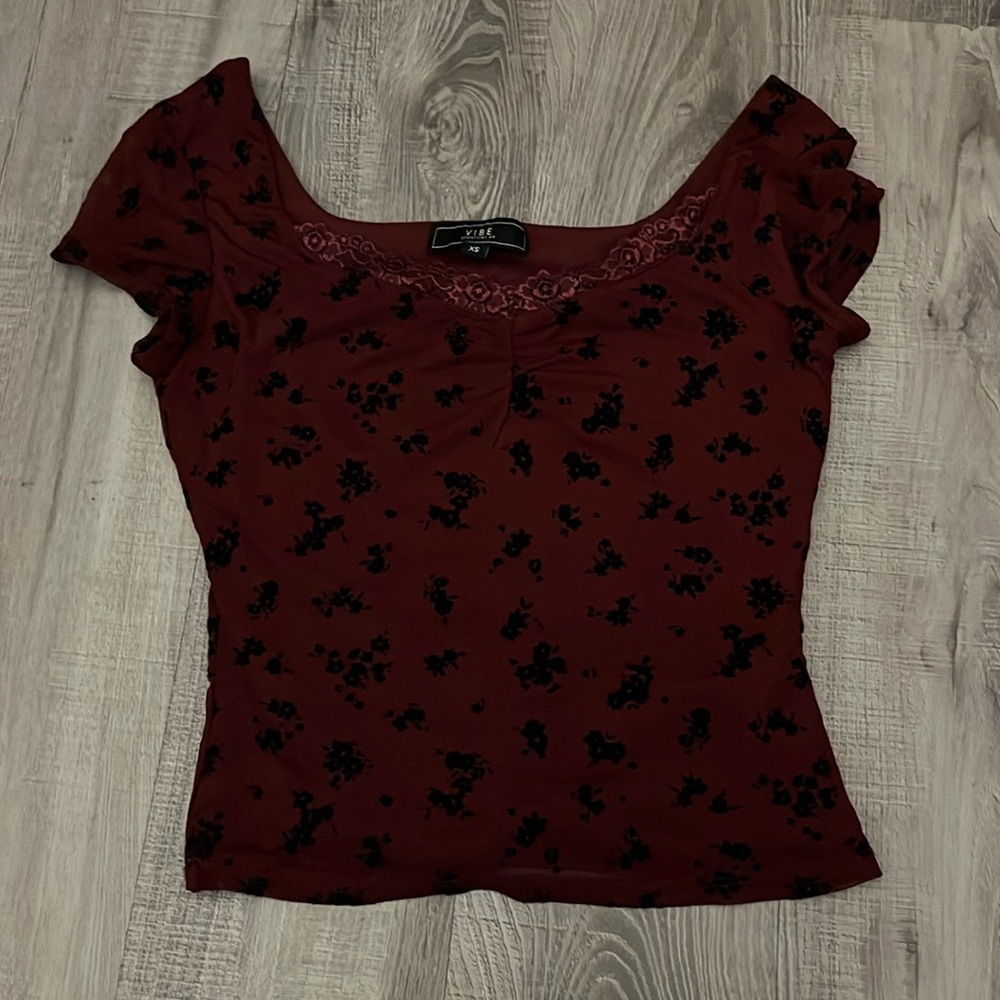 Cropped baby-T-shirt